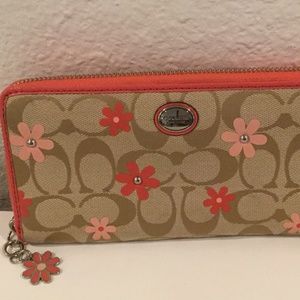 Coach Accordion Wallet